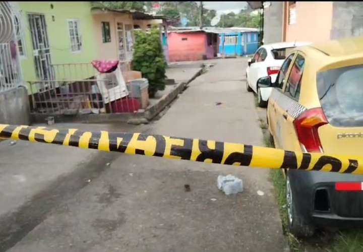 Escena donde ocurrió el homicidio. (Foto:Video PN)