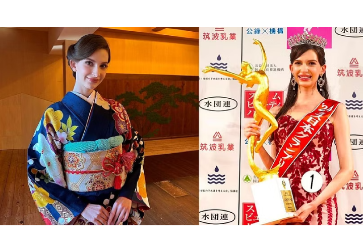 Miss Japón renuncia. No parece japonesa y se metió con un man casado