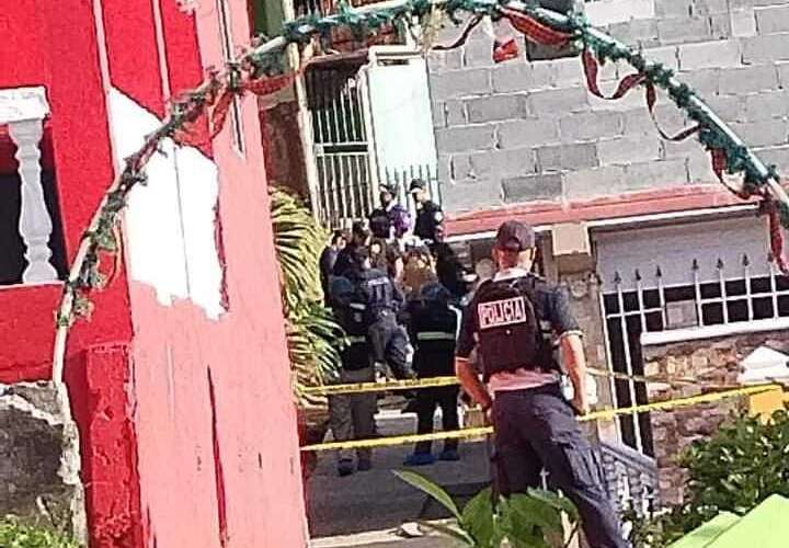 Escena del homicidio en San Miguelito.