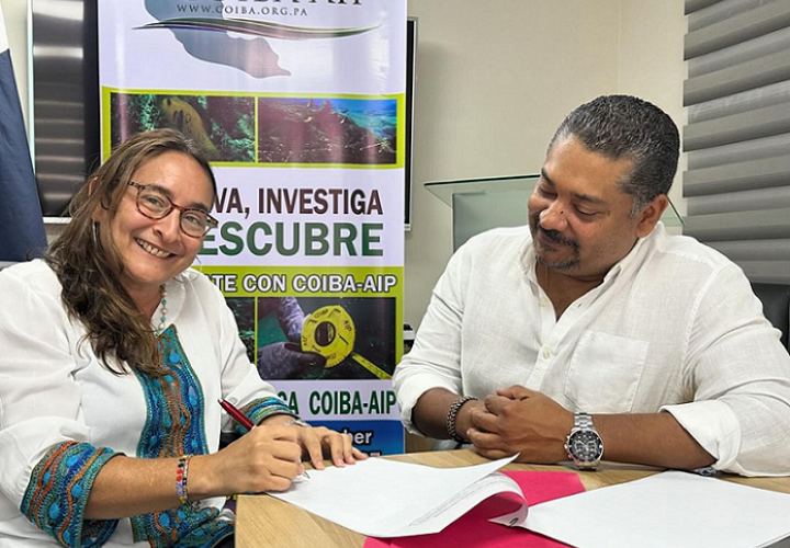 La doctora Eloisa Lasso,contratada como la primera mujer Científica Staff de la Estación Coiba AIP.