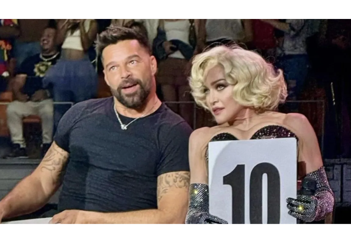 ¡Pelo pelo! Critican a Madonna y Ricky por show alocado en Miami