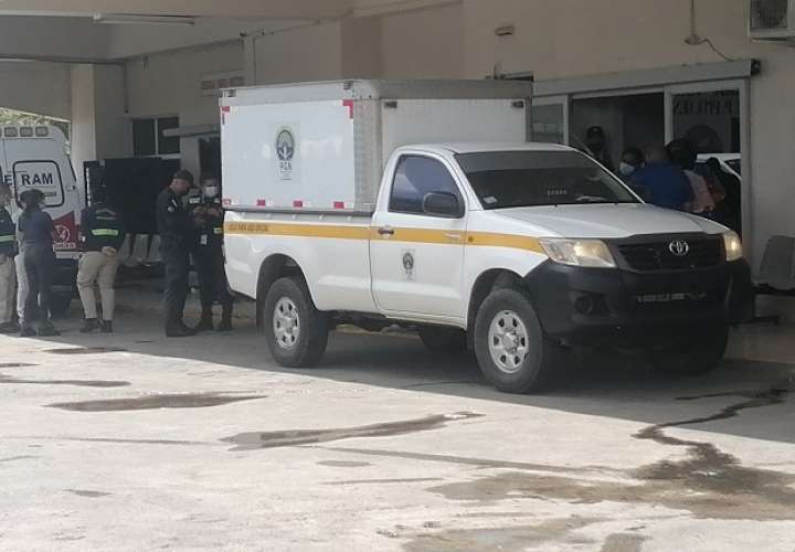 La diligencia de levantamiento del cadáver se hizo en la morgue del hospital de La Chorrera.