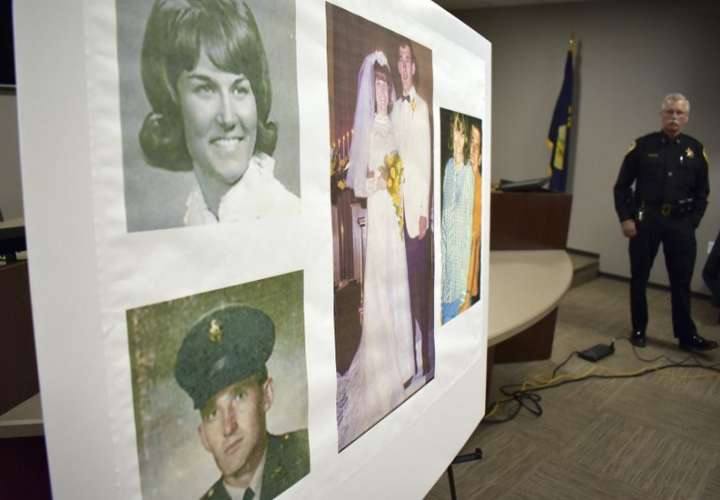  El Sheriff del Condado de Yellowstone Mike Linder, en la foto de la derecha, dice que las autoridades Identificó al asesino ahora fallecido de la pareja. (Foto AP / Matthew Brown)