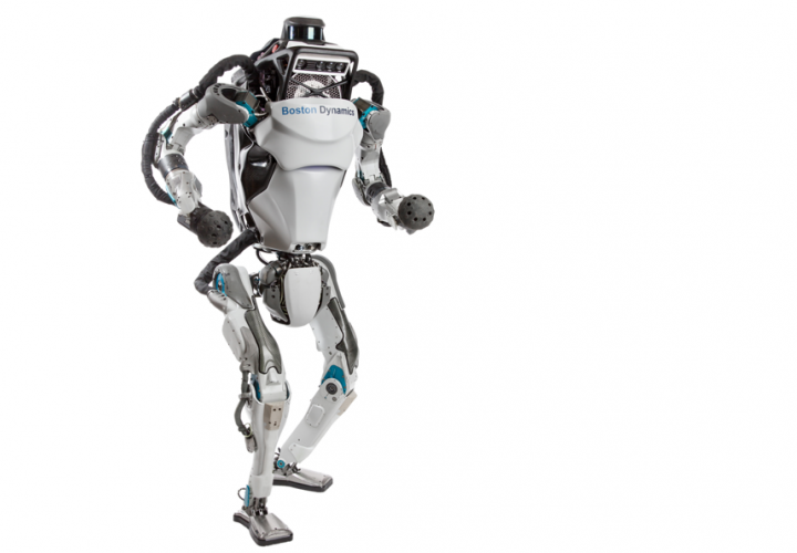 Atlas el robot gimnasta. Foto: Boston Dynamics.