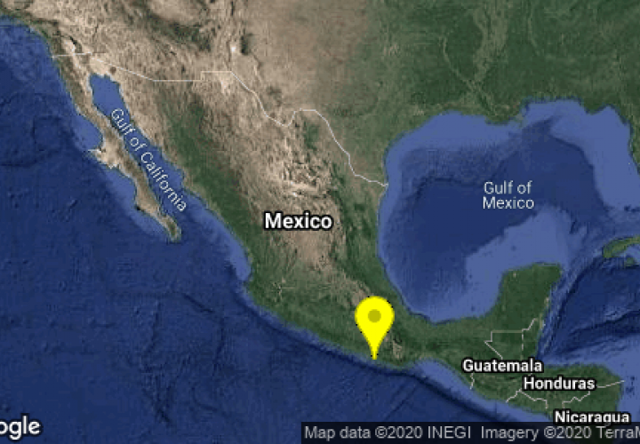 Sismo de magnitud 5,5 sacude Oaxaca en México esta mañana
