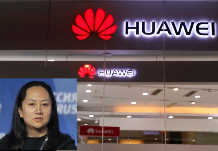Registró a la presidenta financiera de la firma tecnológica china Huawei, Meng Wanzhou. Fotocombinación EFE/AP