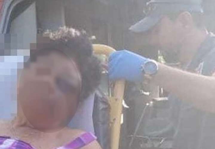 ¡Indignante! Sujeto golpea brutalmente a una anciana en Chiriquí