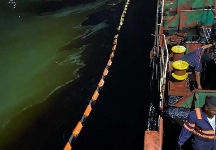 MiAmbiente atiende reporte de derrame de combustible en puerto Rodman