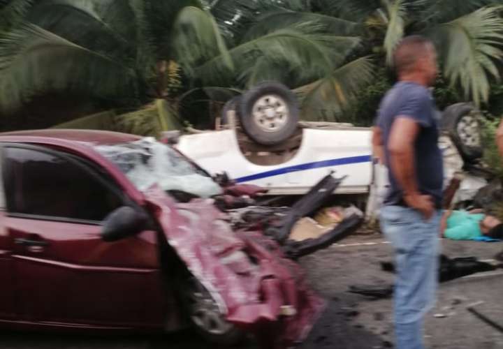 Un muerto y dos heridos por accidente en Bocas del Toro 