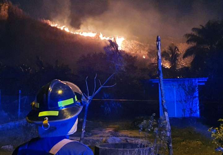 Bomberos atendieron 260 incendios de herbazales en enero