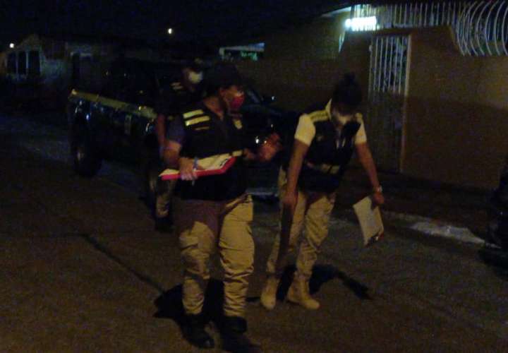El homicidio se registró en Las Acacias, corregimiento de Juan Díaz.  Video: Alexander Santamaría 