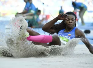 Catherine Ibargüen Foto EFE