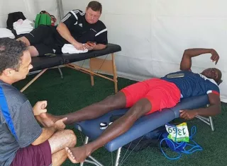 Edward en proceso de recuperación  Foto @colimpicopanama