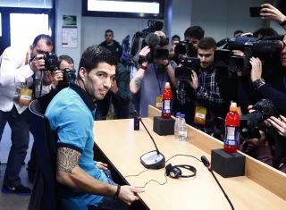 Luis Suárez  Foto AP