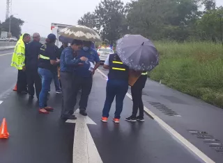 Vista general del área del hallazgo del cadáver en Veraguas.  /  Foto: Melquiades Vásquez