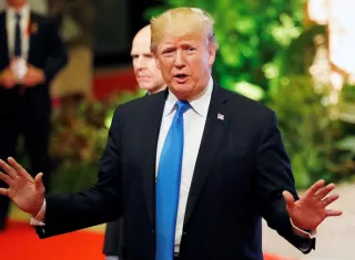 En la imagen, el presidente de EE.UU., Donald J. Trump. EFEArchivo