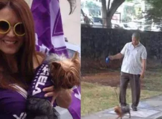 Los escoltas acusaron a Sucre de obligarlos a pasear a su perro Gucci.