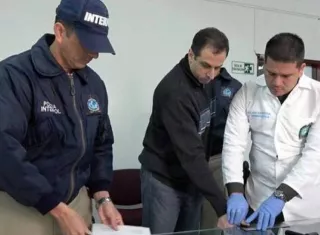 Waked cuando fue detenido en Colombia.
