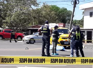 La víctima falleció de forma instantánea en el lugar de los hechos. /  Foto: Mayra Madrid