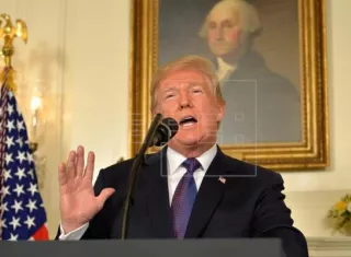 Presidente Donald Trump. Foto/EFE