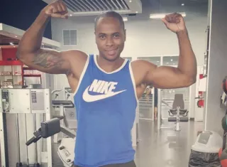 El exatleta panameño Irving Saladino.