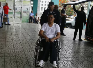 Hilario Chen Quintana llega al Sistema Penal Acusatorio. Foto: Edwards Santos