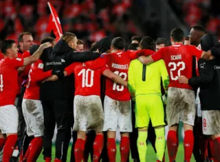 La selección de Suiza.