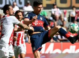 El jugador Robert Lewandowski. Foto: EFE