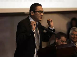 En la imagen, el presidente de la Asociación Centroamericana de Aeronáutica y del Espacio (ACAE), Carlos Alvarado. EFEArchivo