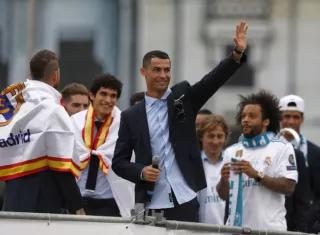 El astro portugués Cristiano Ronaldo. Foto: EFE