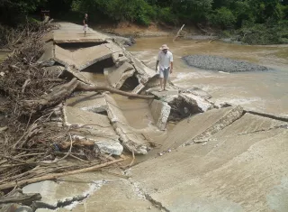 En este sector reside un promedio de mil habitantes, que en su mayoría se dedican a la producción. Foto: Zenaida Vásquez