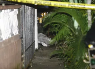 Vista general de la escena del homicidio. Foto: Alexander Santamaría