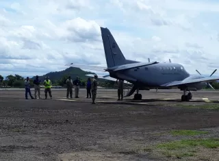 El profesor Roberto Grajales quedó a manos de unidades de la DIJ. Foto: José Vásquez