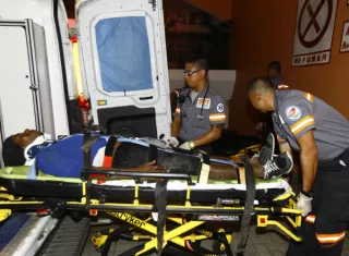 El conductor involucrado en el accidente se dio a la fuga de la escena del accidente. Foto: Alexander Santamaría