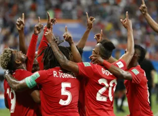 La selección de Panamá se encontraba en el grupo G. Foto:AP 