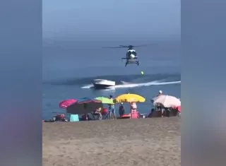 Captura de video, policía de España