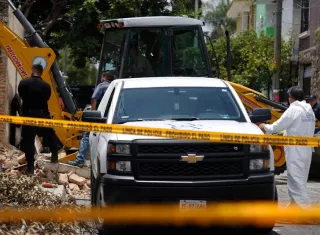 Vista general hoy, domingo 5 de agosto de 2018, del sitio donde fueron encontrados 10 cuerpos en una fosa clandestina de la ciudad de Guadalajara, en el estado de Jalisco (México). EFE