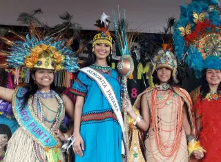 Miss Universo, Rosa Ibeth Montezuma. Foto: Mayra Madrid - Archivo