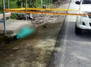 Vista general del lugar en donde fue ubicado el Cadáver. Foto: Mayra Madrid