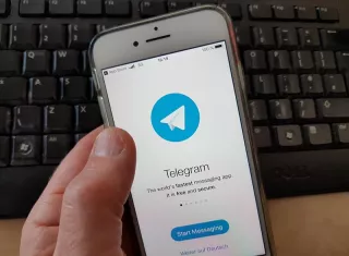 Vista de la aplicación Telegram. EFEArchivo