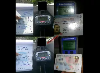 Los conductores dieron positivo en el alcoholímetro. Foto: Mayra Madrid