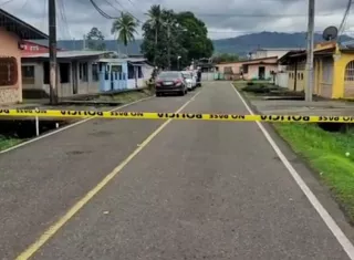 Escena del crimen. Foto: @C3Calito