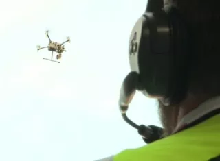 Los drones también se utilizan a nivel policial "para dar apoyo en grandes eventos, en situaciones antiterrorismo o búsqueda de personas huidas o perdidas.
