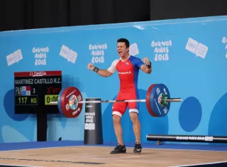 Martínez fue parte de una gran disputa por la medalla de bronce. Foto: COP