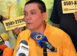 Concejal opositor venezolano Fernando Albán.