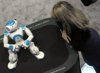 Un robot Watson, de IBM, en Barcelona. EFE
