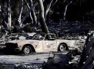 La mayoría de los desaparecidos reside en la población de Paradise, de 26.000 habitantes y que fue completamente engullida por las llamas. EFE/Archivo