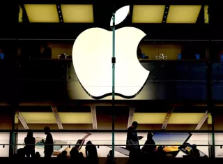 Vista del logotipo de Apple. EFEArchivo