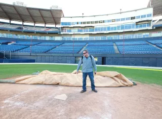 Chad Olsen de las Grandes Ligas (MLB por sus siglas en inglés)./ Foto Anayansi Gamez