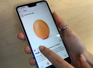 Desde el 4 de enero, el famoso huevo ha recibido más de 50 millones de "me gusta". EFE